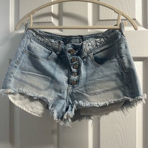 American Eagle High-Rise Jean Shorts